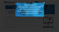 Desktop Screenshot of instalmat.pl